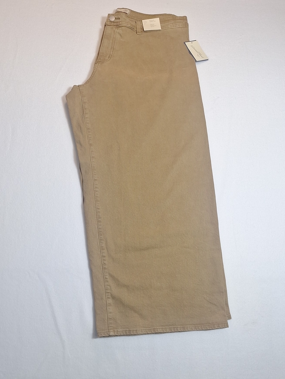 Universal Thread Women Sailor Wide Leg Khaki Jeans - Picture 6 of 10